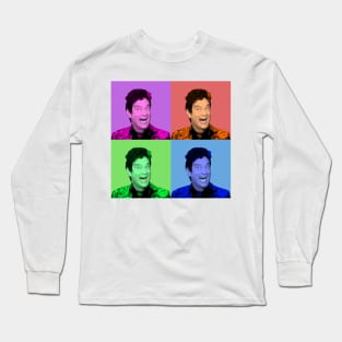 David S. Pumpkins - Any Questions? VII - Pop Art Long Sleeve T-Shirt